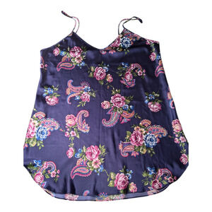 Intimate MOODS - Floral Paisley Camisole Top - Size See Pics For Measurements